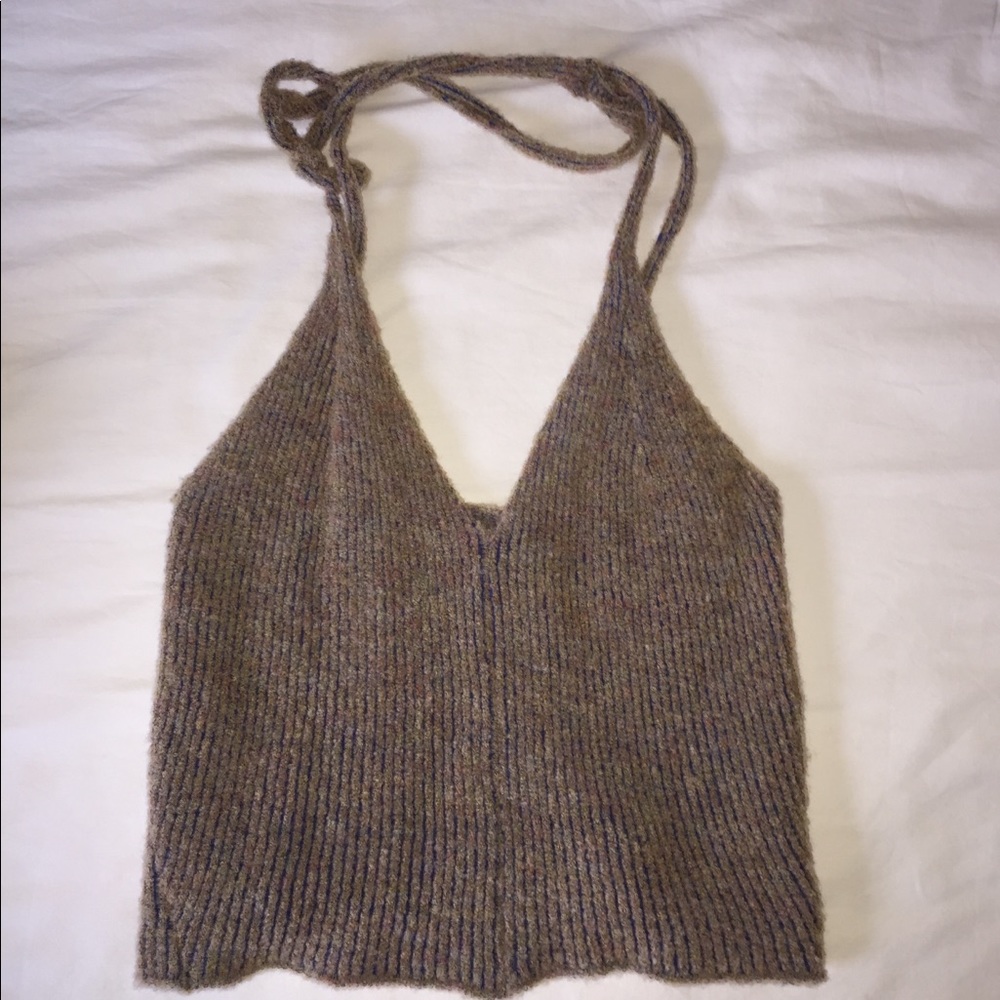 Eckhaus Latta Décolleté Bouclé Knit Tank - Picture 3 of 6